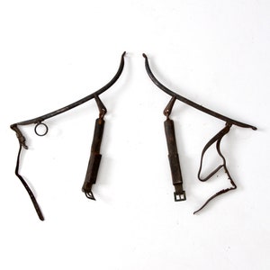 antique horse hames, horse collar harness yoke equestrian tack