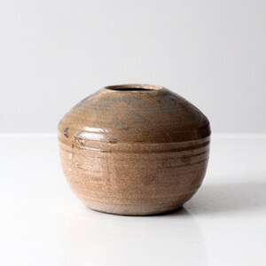 vintage studio pottery vase