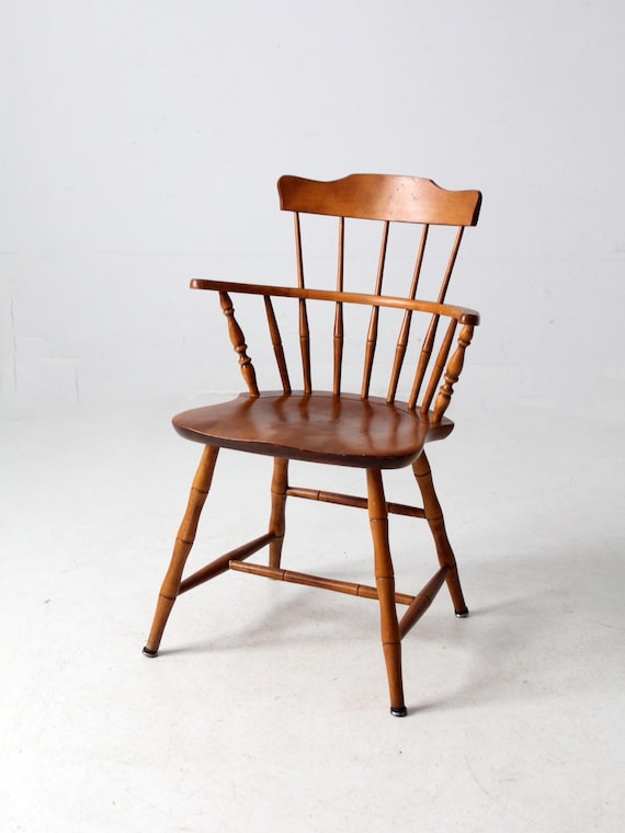 Mid-century Nichols & Stone Windsor Chair - Etsy
