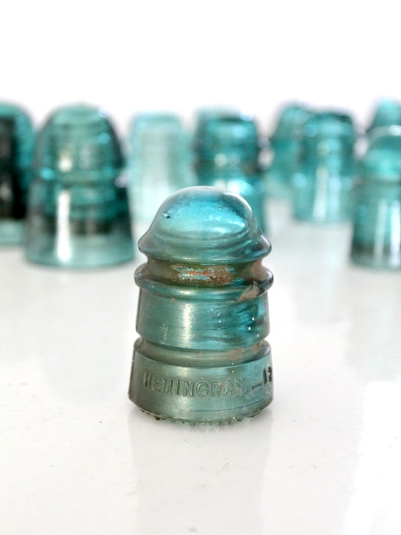 Vintage Hemingray Glass Insulator No 12 Hemingray Electric Etsy