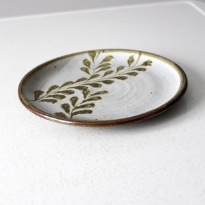 vintage studio pottery plate image 5