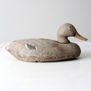 vintage mallard duck decoy