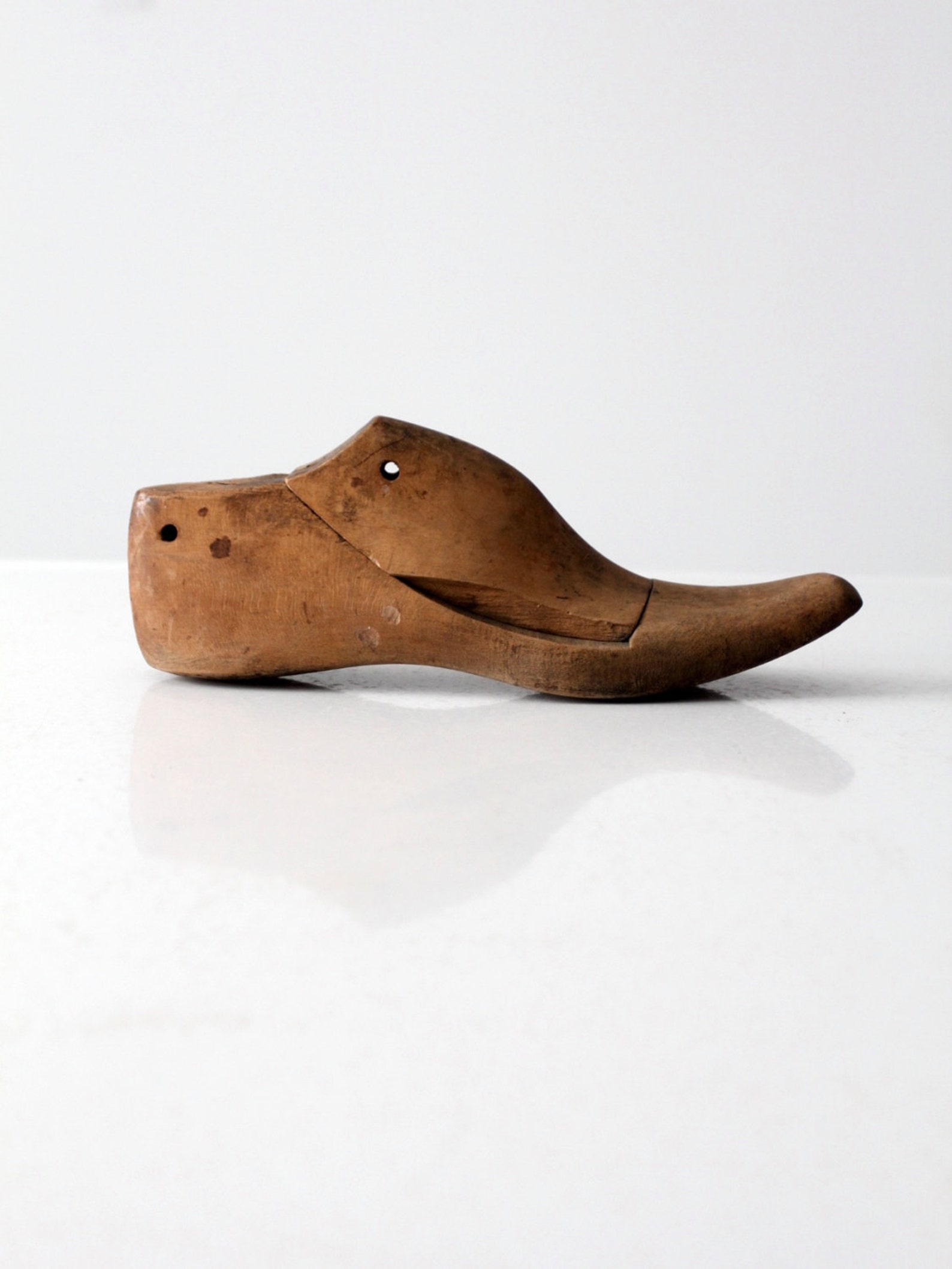 Antique Wood Shoe Form Wooden Cobbler's Foot Last | Etsy