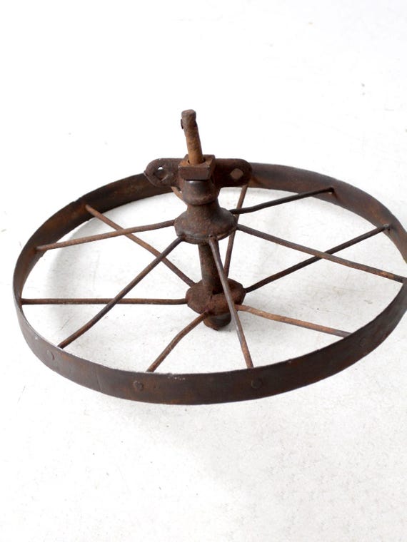 roue en fer - Antiquités & Art