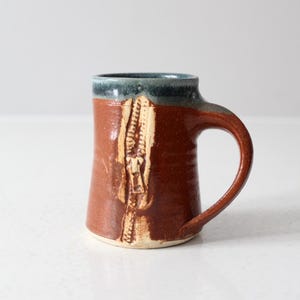 vintage studio pottery mug