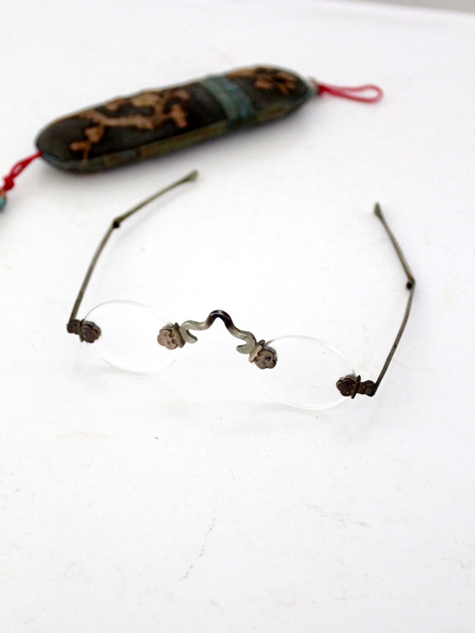 Antique Chinese Spectacles in Case Etsy Canada