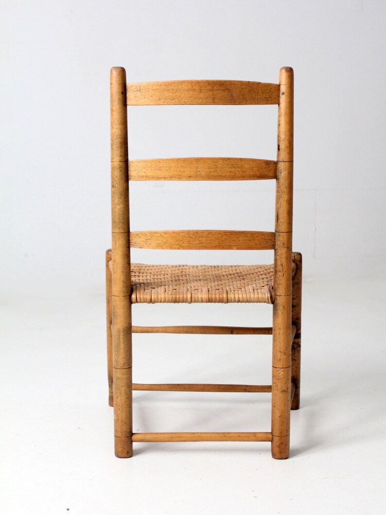 Splintbottomed Chair Antique Herringbone Splint Seat Chair - Etsy