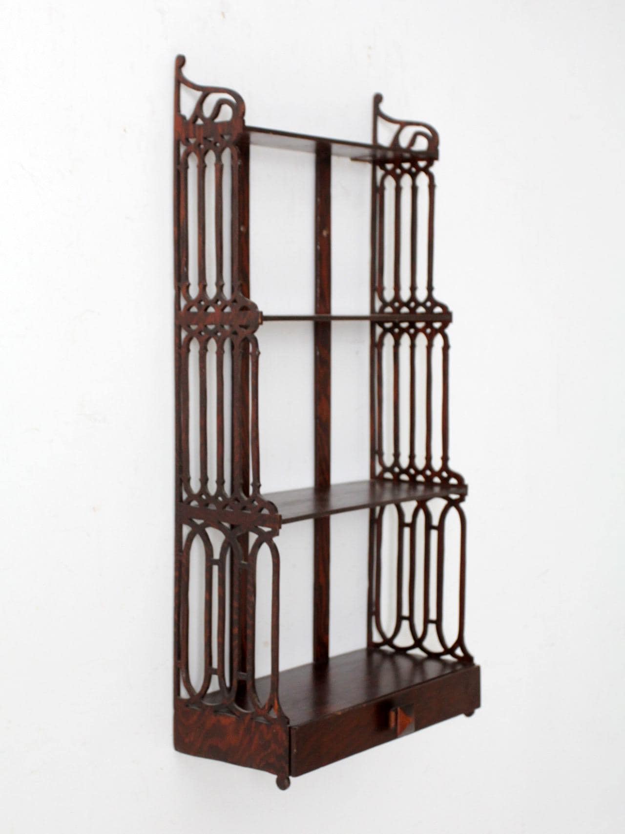 Antique Victorian Era Wall Shelf - Etsy