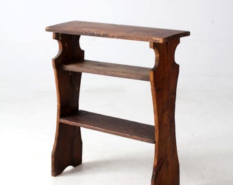 antique pine shelf