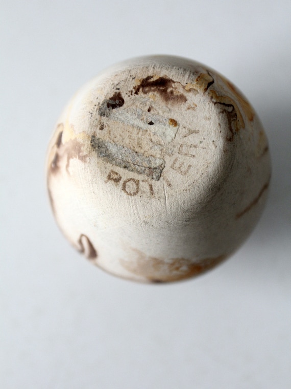 Vintage Nemadji Pottery Vase - Etsy