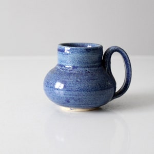 vintage studio pottery mug
