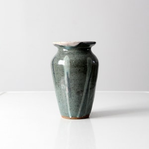 vintage studio pottery vase