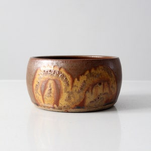 vintage studio pottery bowl