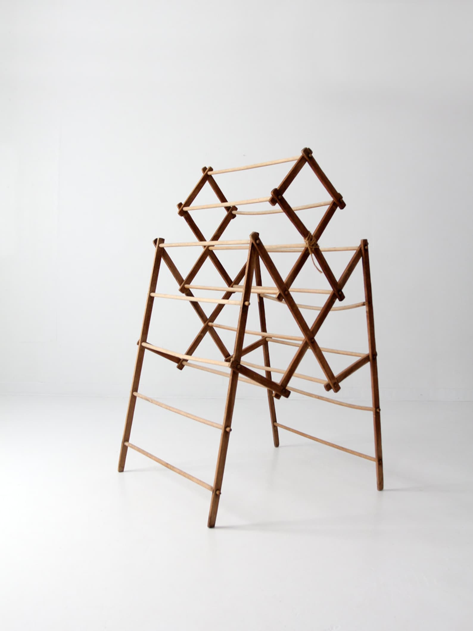 Antique Drying Rack Wood Laundry Stand Clothes Dry Rack Etsy Canada