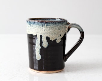 vintage handmade studio pottery mug