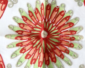 ヴィンテージの刺繍入りテーブルクロス - Etsy 日本
