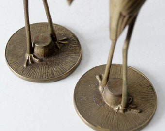 ミッドセンチュリーの真鍮製鳥の置物（ペア） - Etsy 日本