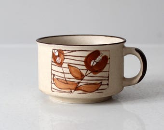 tazza in gres in stile giapponese Otagiri vintage