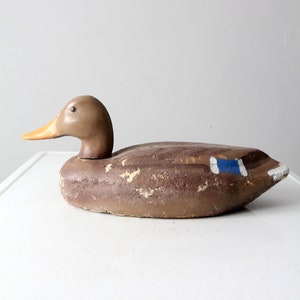 vintage Decoys Unlimited styrofoam duck decoy