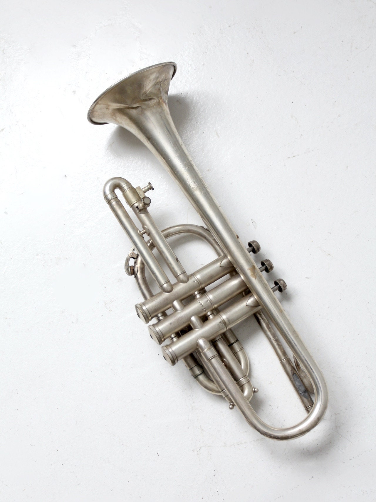 1940年代のホルトン・カレッジエイト・シルバープレート・トランペット