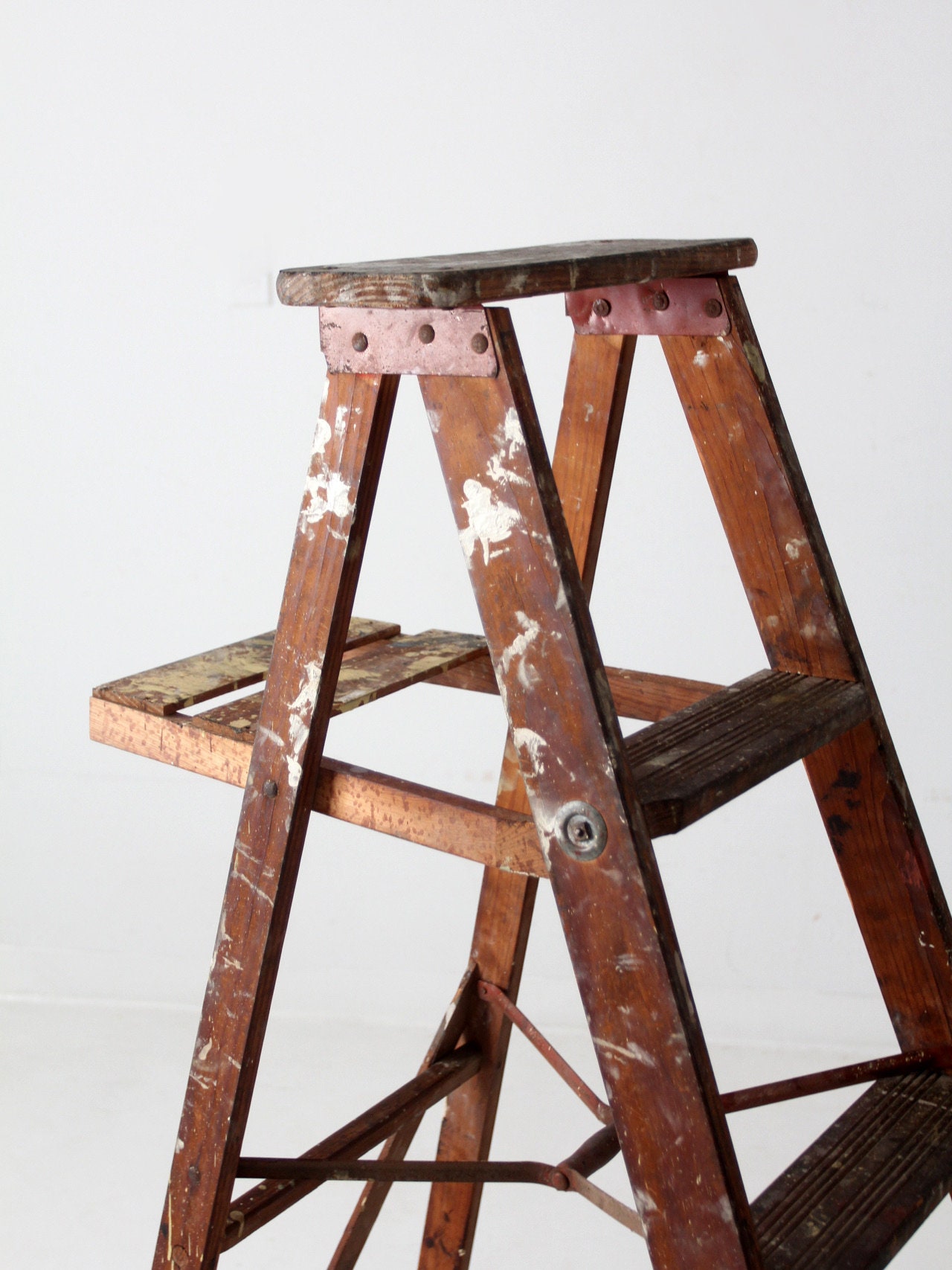 アンティーク雑貨 ladder Vintage Painter's Wood Ladder - Etsy