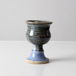 vintage studio pottery cup image 3