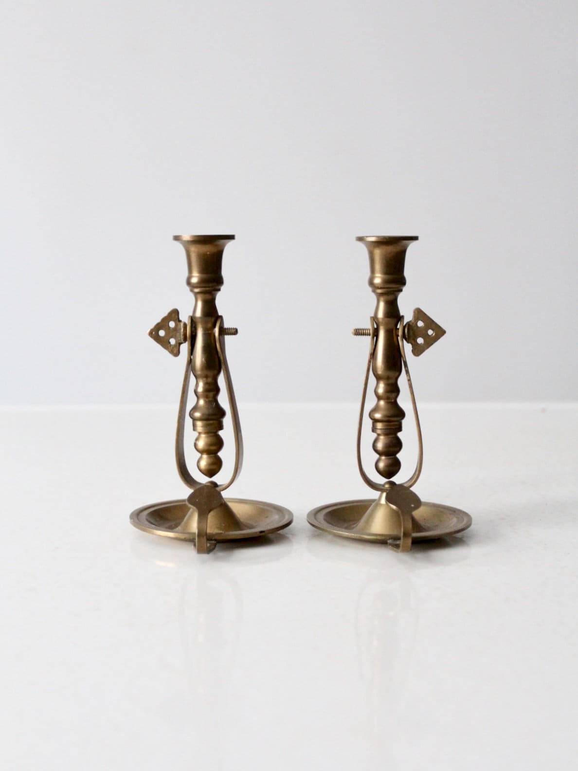 アンティーク雑貨 Antique Enamel Chamberstick Vintage Enamelware Chamber Candlestick Holder - Etsy