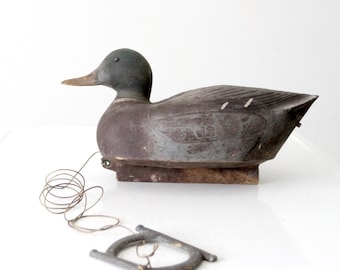 mid-century rubber Plasti-Duk duck decoy