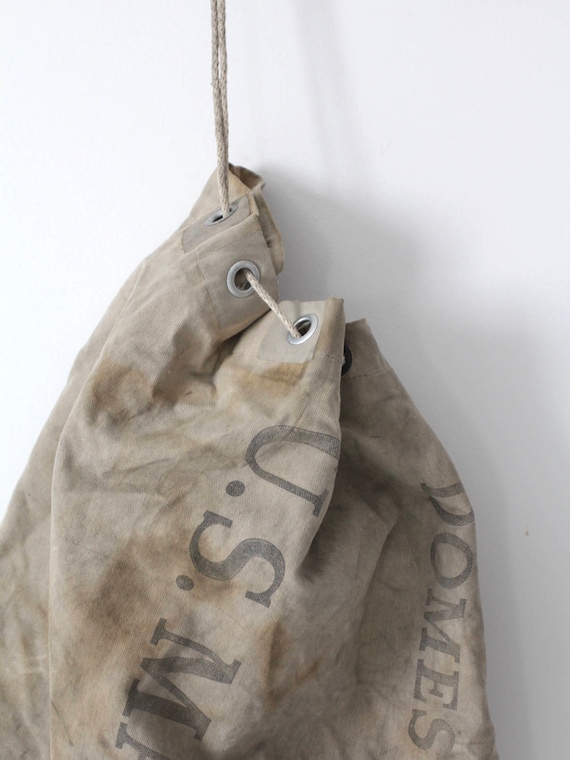 US Mail Domestic carrier bag circa 1981, canvas m… - image 7