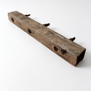 antique wooden post rack, electrical post board image 5