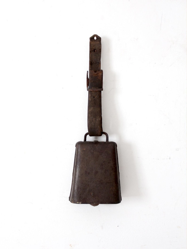 Antique Cow Bell - Etsy