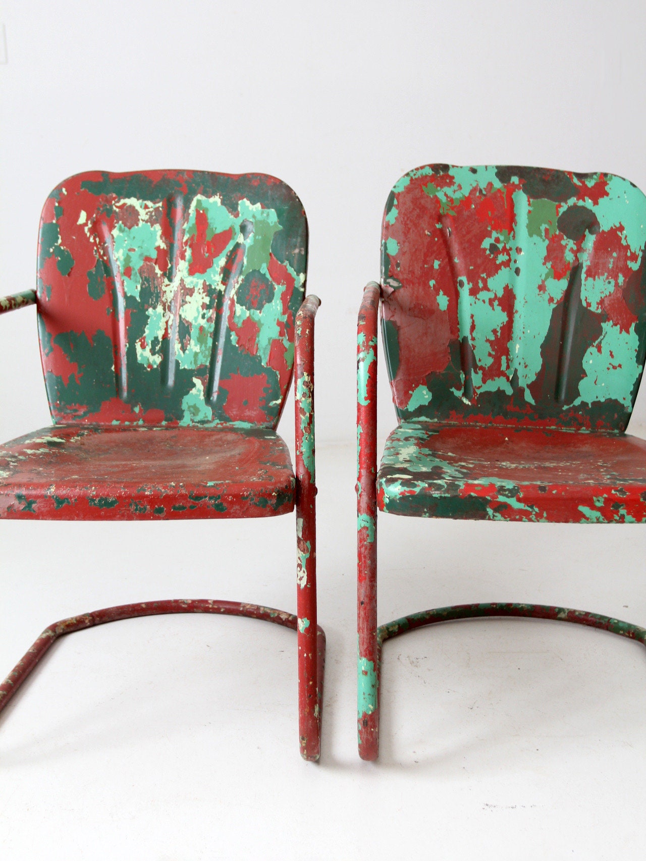 Mid-century Patio Chairs Pair - Etsy Mid-century Patio Chairs Pair - Etsy