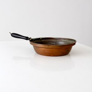 antique copper pot, copper sauce pan