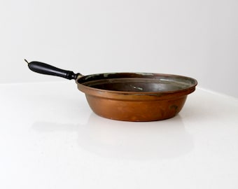 antique copper pot, copper sauce pan