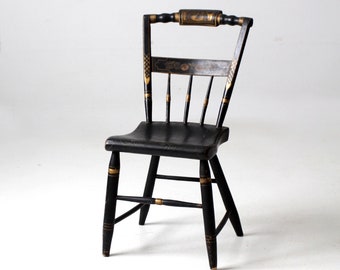 antique Hitchcock style chair