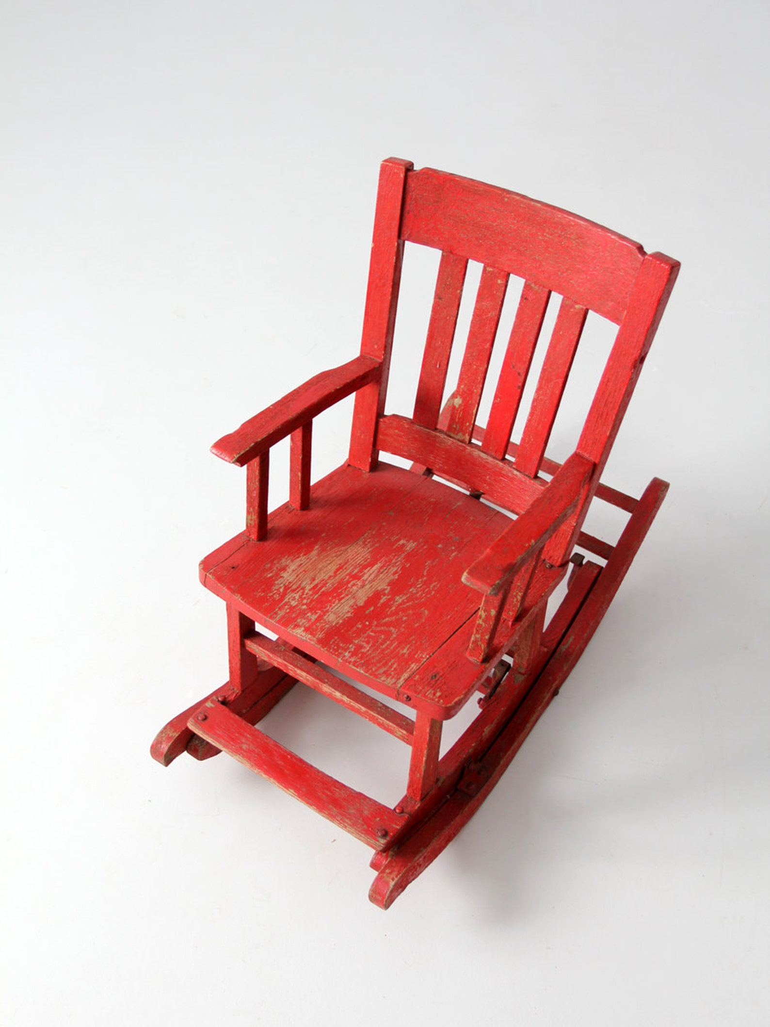 Antique Children's Rocking Chair and High Chair Etsy