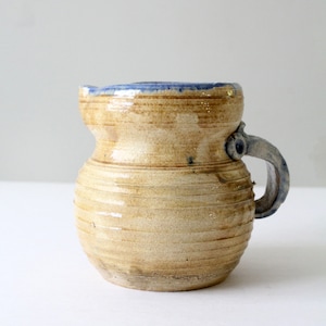 vintage studio pottery pitcher