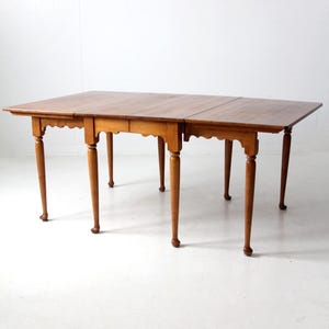 antique gate leg drop leaf table