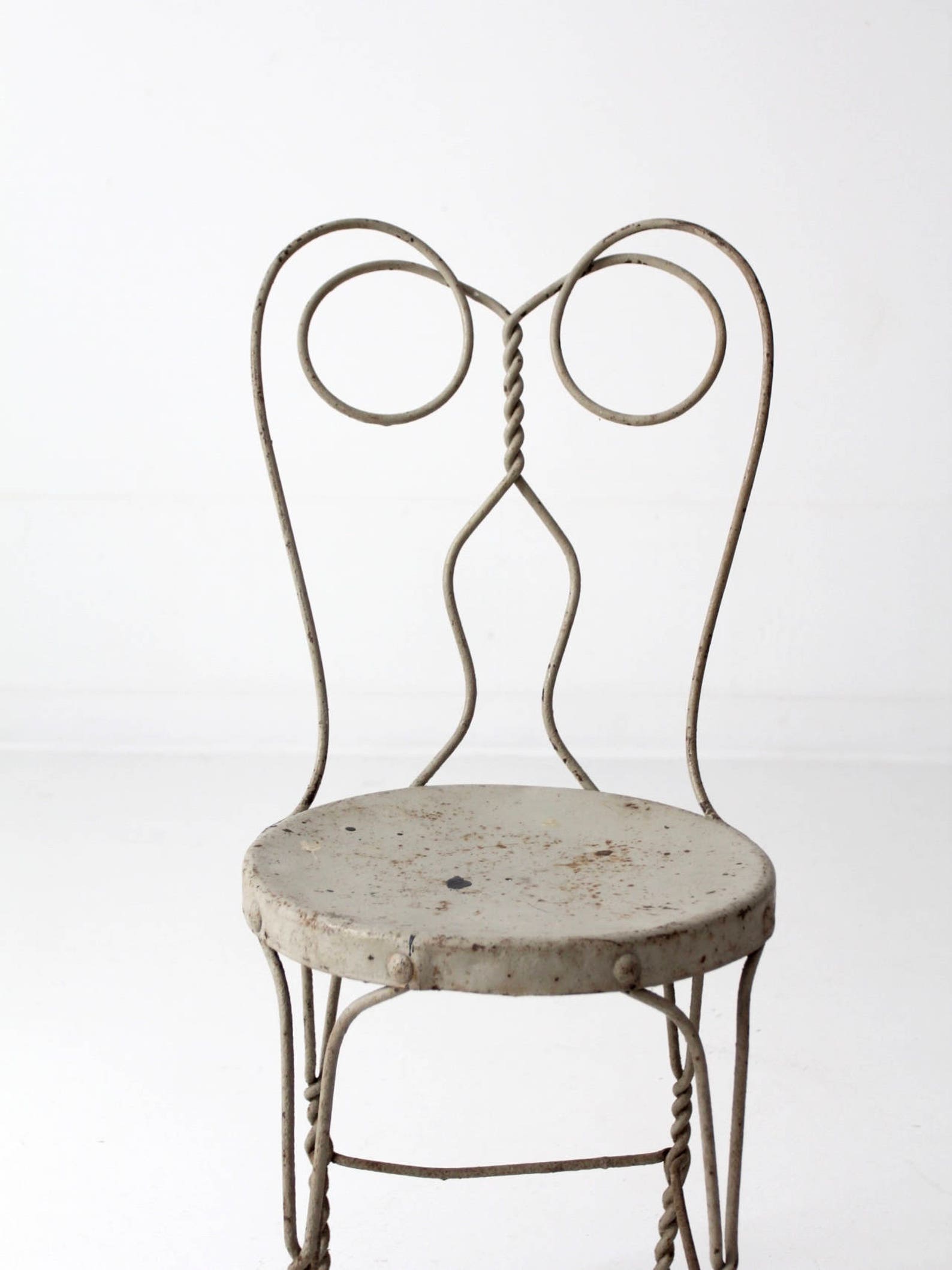 Vintage ice cream parlor chair vintage metal cafe chair Etsy