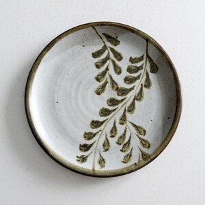 vintage studio pottery plate image 4