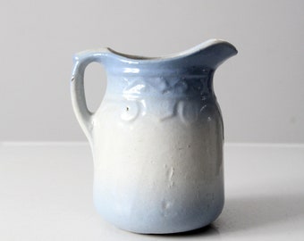 antique salt glaze pitcher