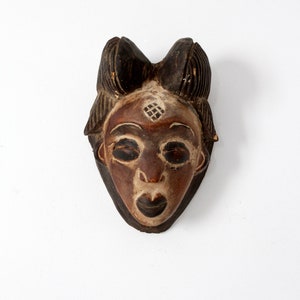 Maschera d&#39;arte africana, maschera tribale Punu