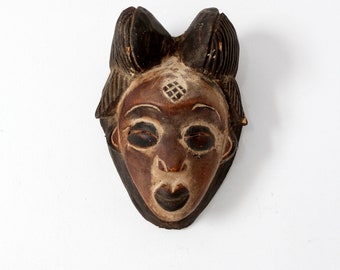 アフリカのマスク プヌ族の男性パスポートマスク ガボン - Etsy 日本