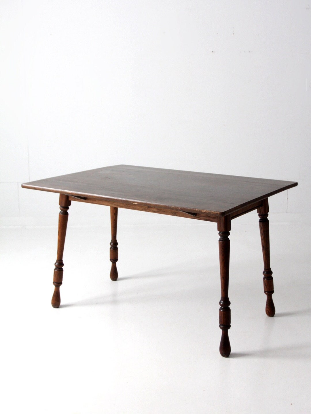 Vintage Drop Leaf Dining Table Etsy