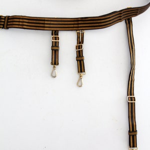 C.E. Ward Co lodge regalia belt circa 1920, American masonic sash