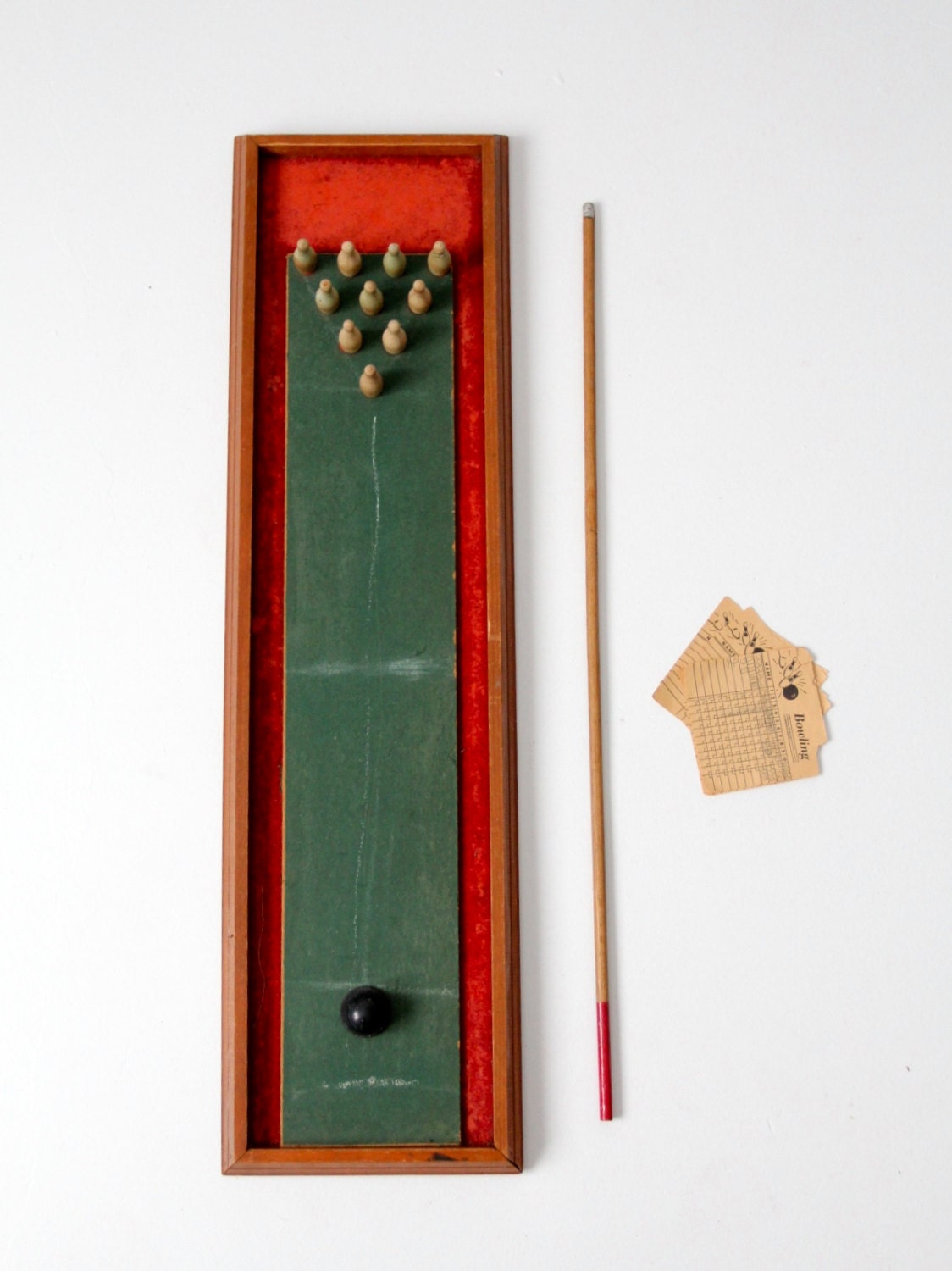 ボーリングゲーム木製アンティーク