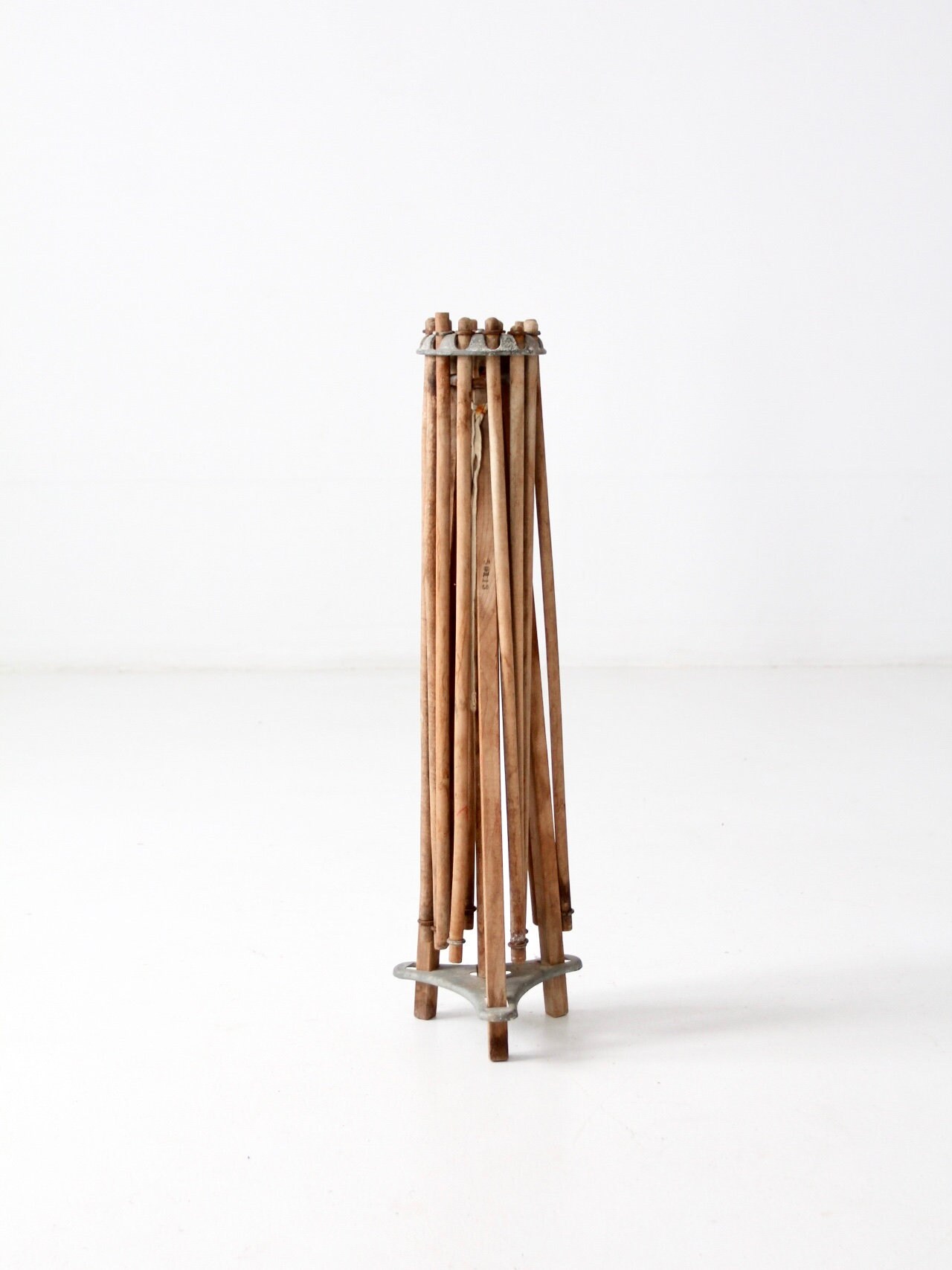 Antique Laundry Rack, Umbrella Style Wood Drying Rack - Etsy
