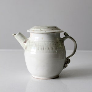 vintage studio pottery teapot or coffee pot
