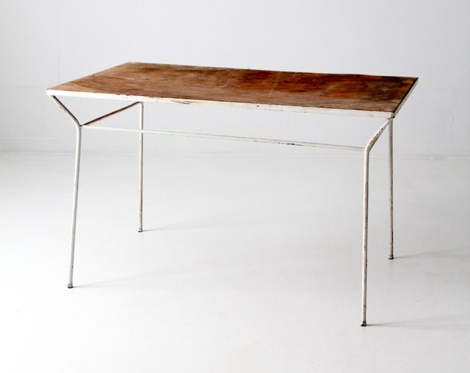 Mid-century Patio Table - Etsy