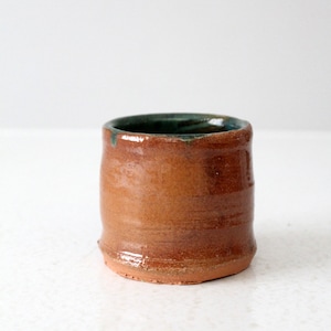 vintage handgjord studio keramikvas